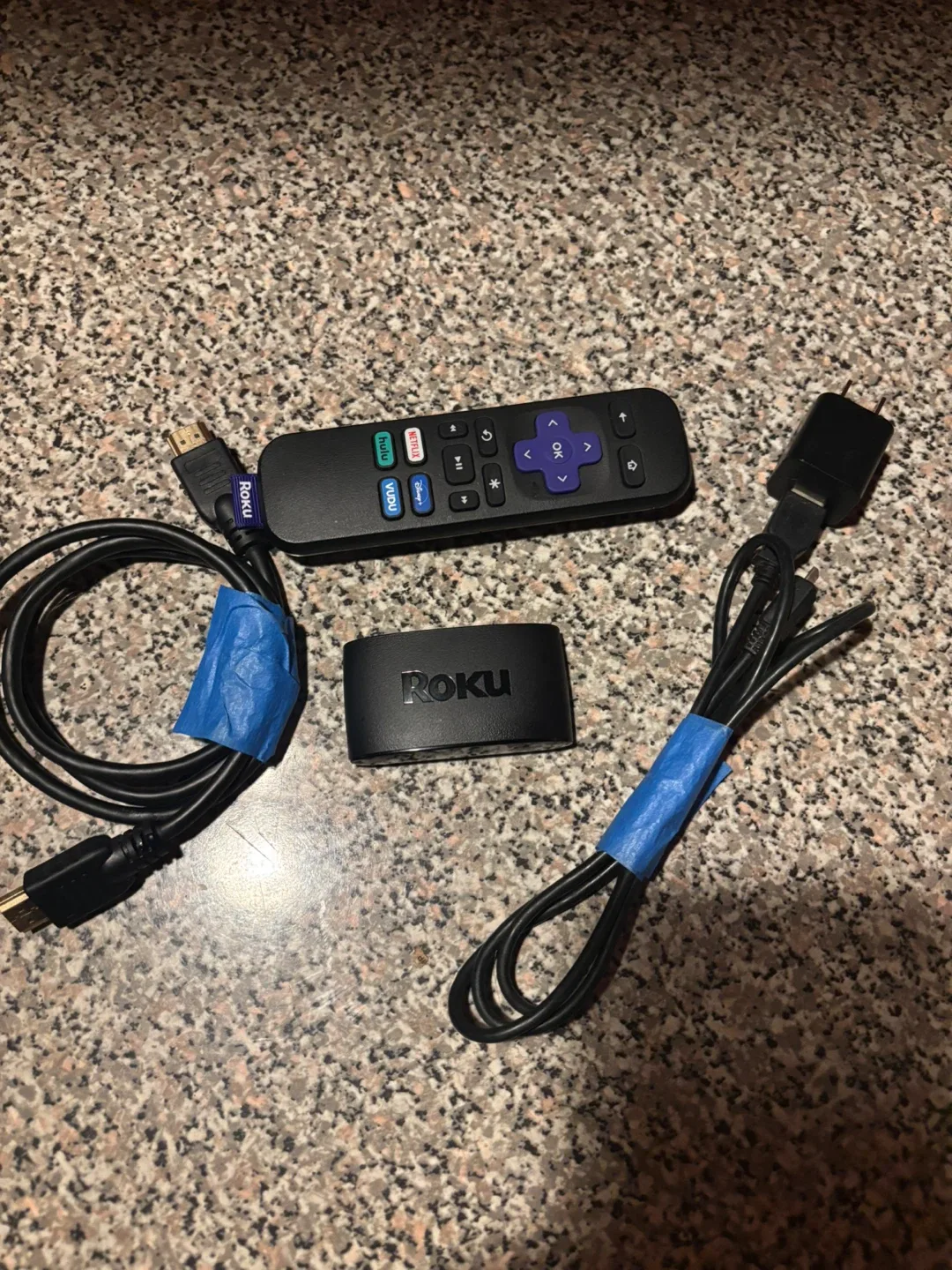 Roku Streaming Device with Remote and Cables