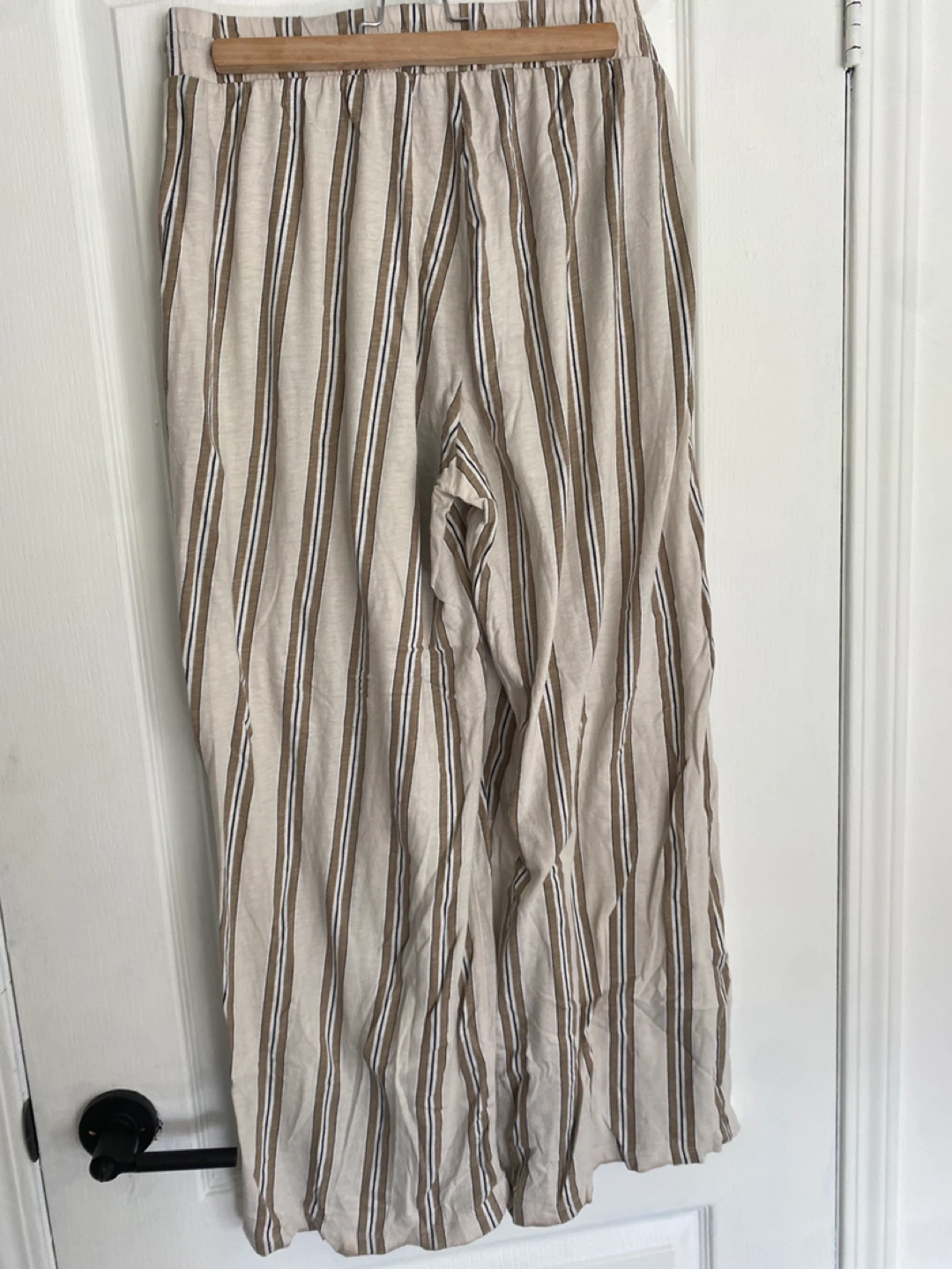 American Eagle Striped Cropped Pants - Size M - photo 3