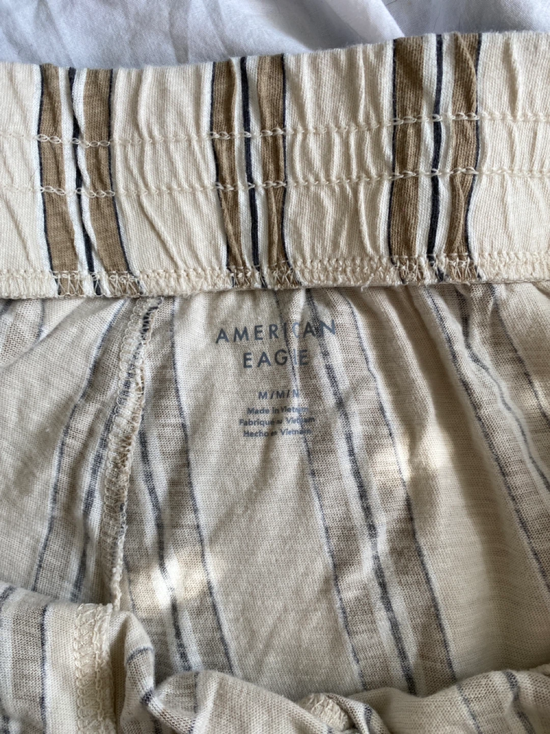 American Eagle Striped Cropped Pants - Size M - photo 4