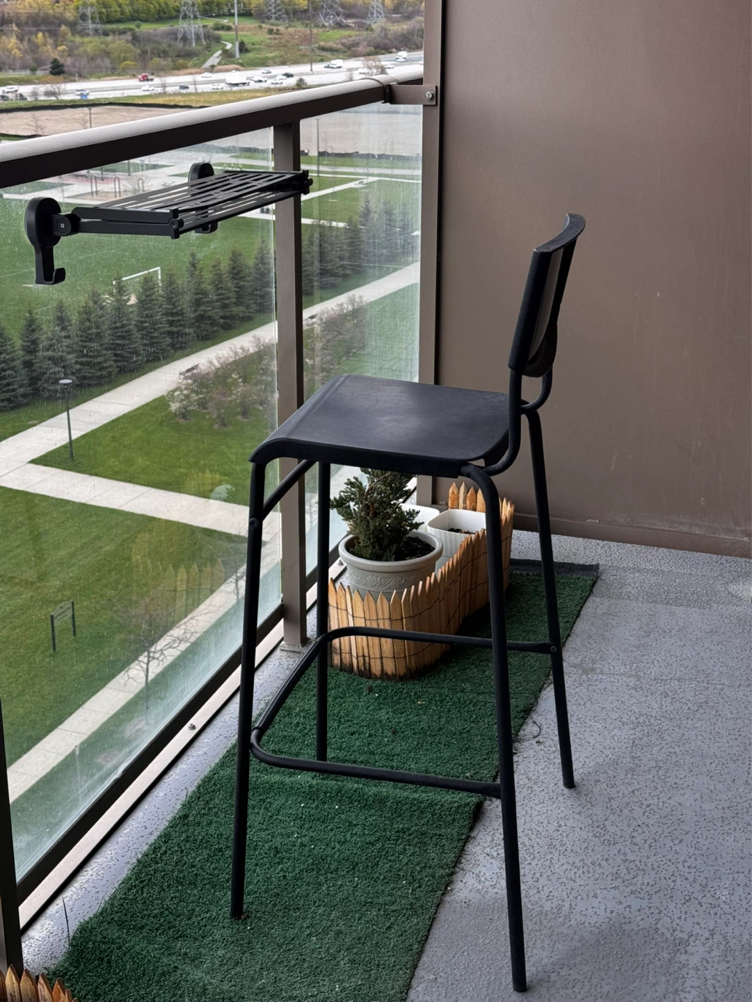 IKEA High Bar Stool - Black - photo 3