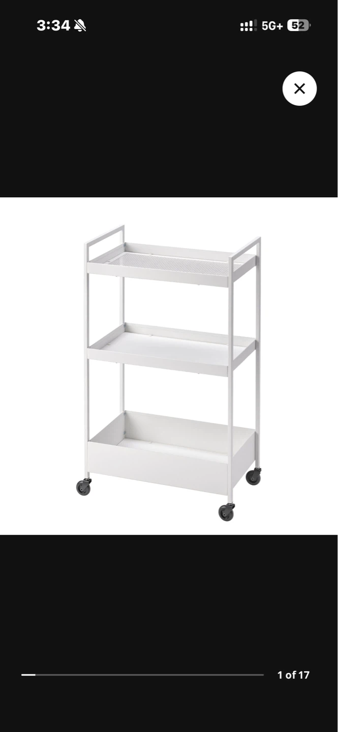 IKEA RÅSKOG Utility Cart