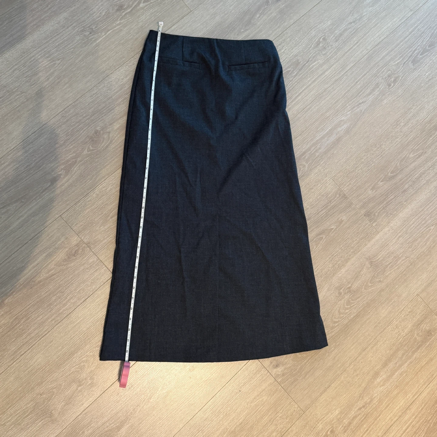 Dark Grey Midi Skirt Small sized