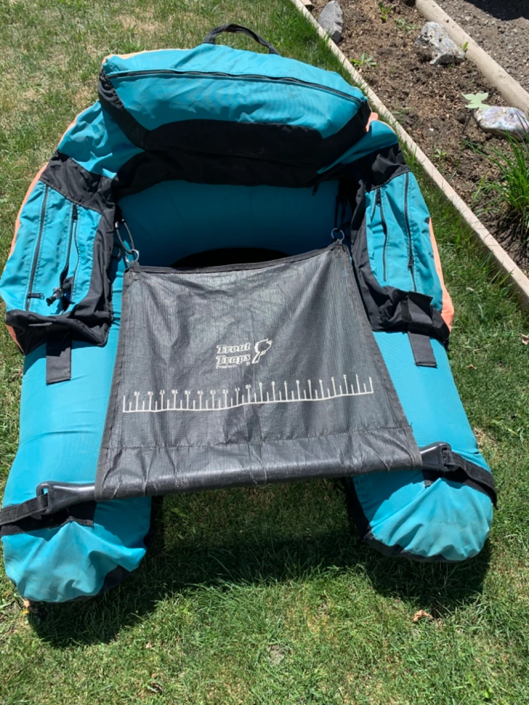 Trout trap Float Tube