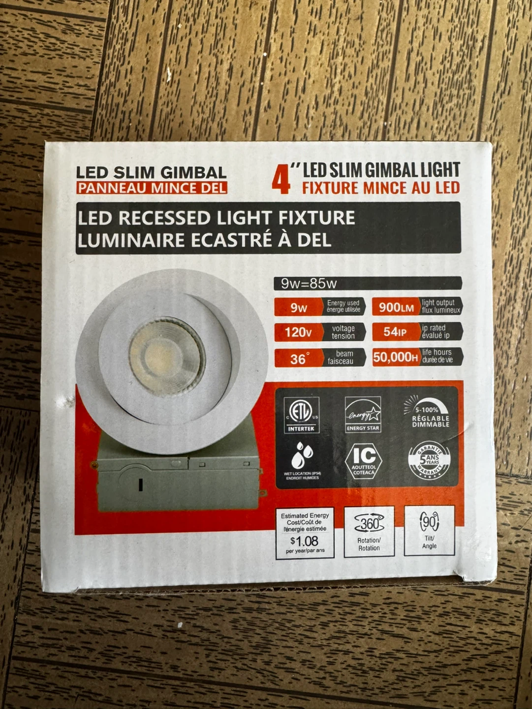ULCCT LIGHT LED Slim Gimbal Recessed Light Fixture - photo 2