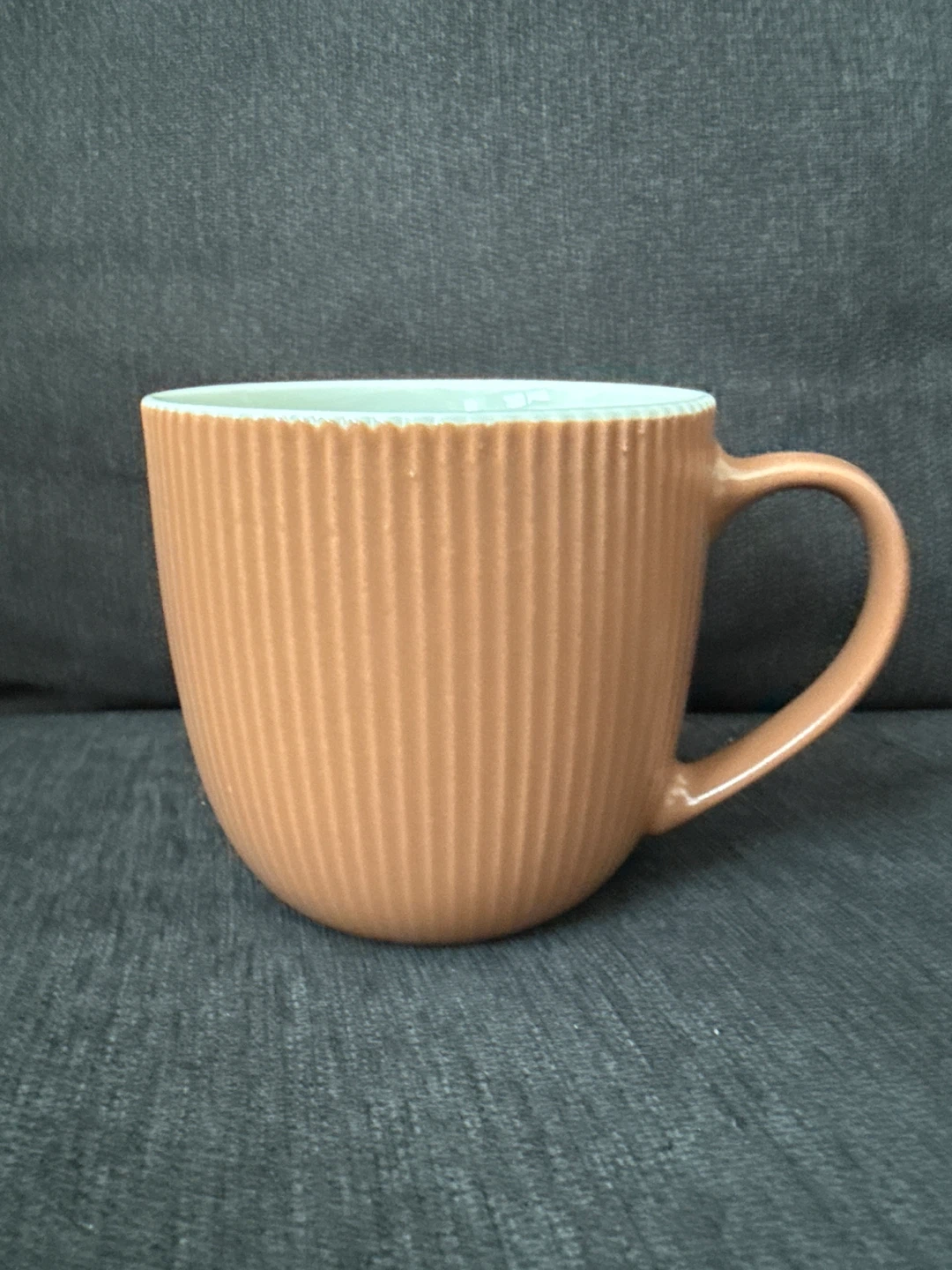 Brown Textured Ceramic Mug