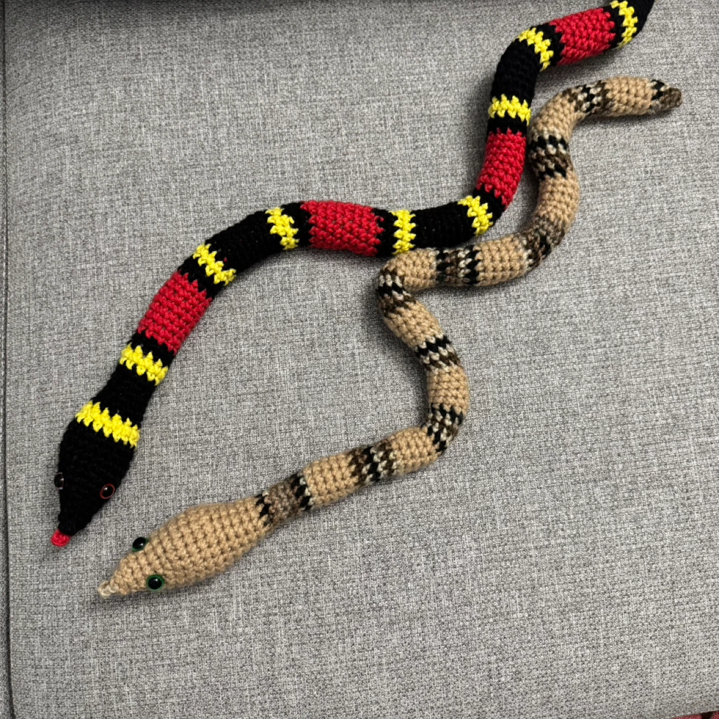Hand-crochet Snake Toys - photo 4