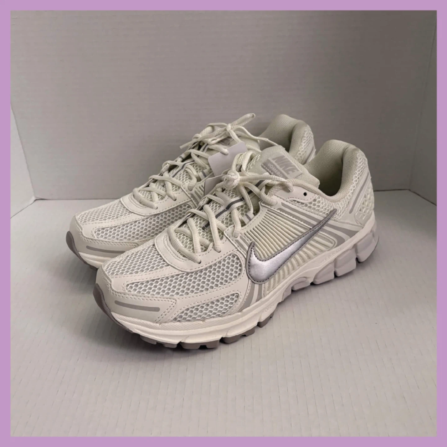 Men Nike Vomero 5 | Size 10 | Grey Sail Beige Silver
