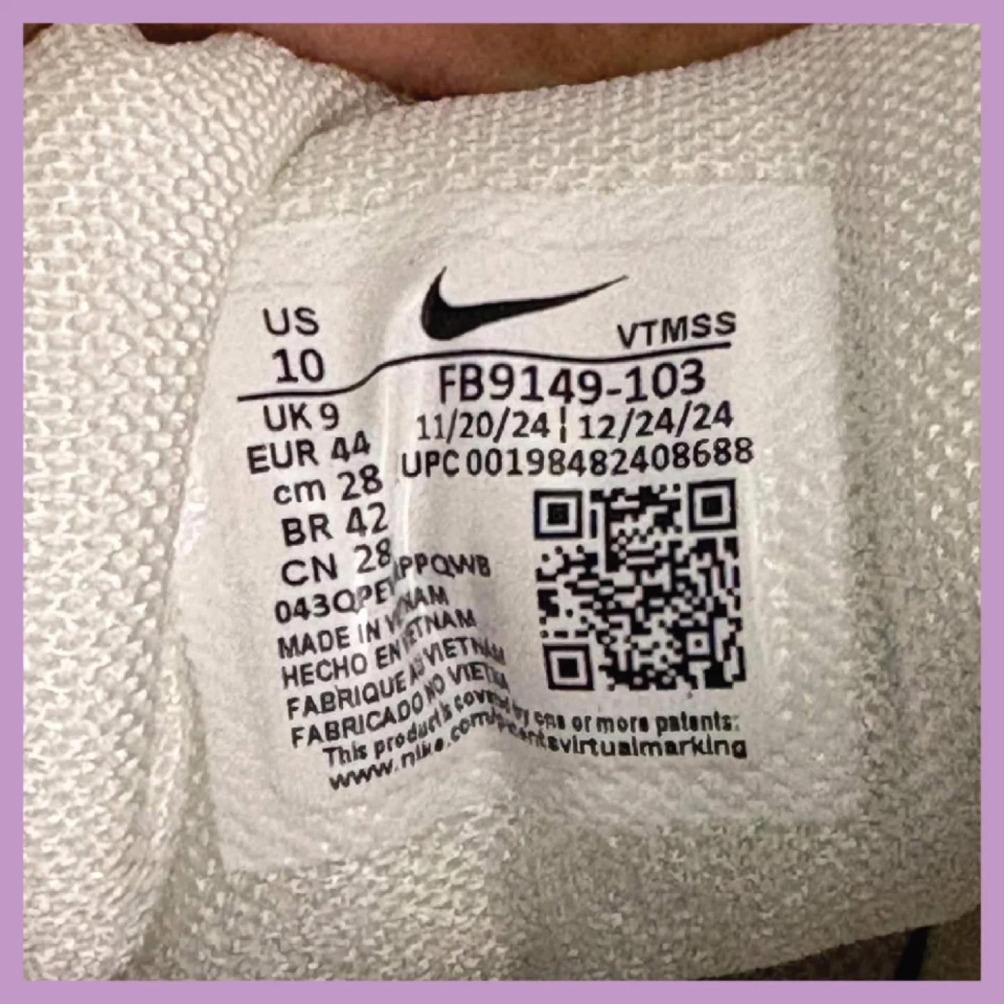 Men Nike Vomero 5 | Size 10 | Grey Sail Beige Silver - photo 5