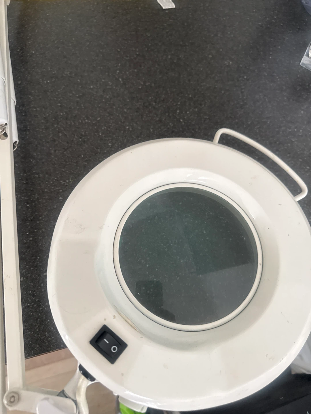 White Magnifying Lamp