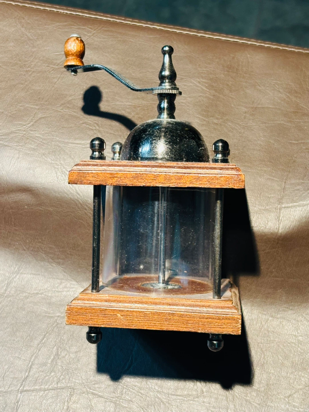 Vintage Wooden Manual Coffee Grinder
