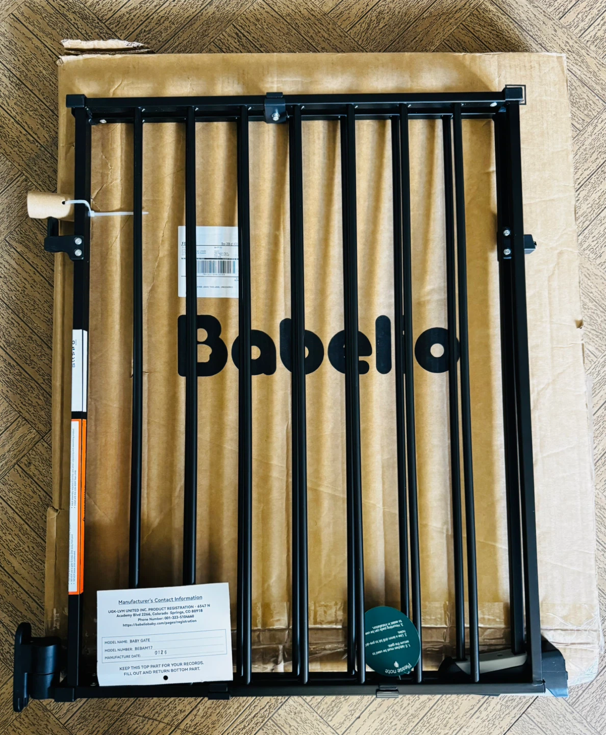 Babelio Retractable Baby/Dog Gate - photo 3