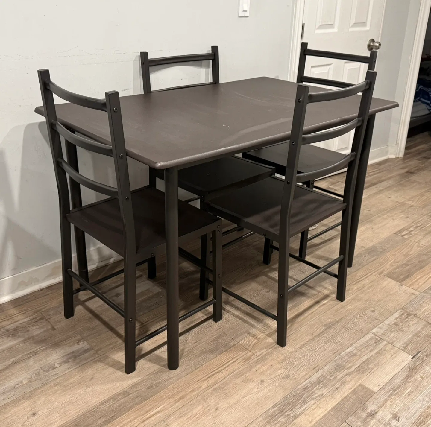 Dining table with 4 chairs