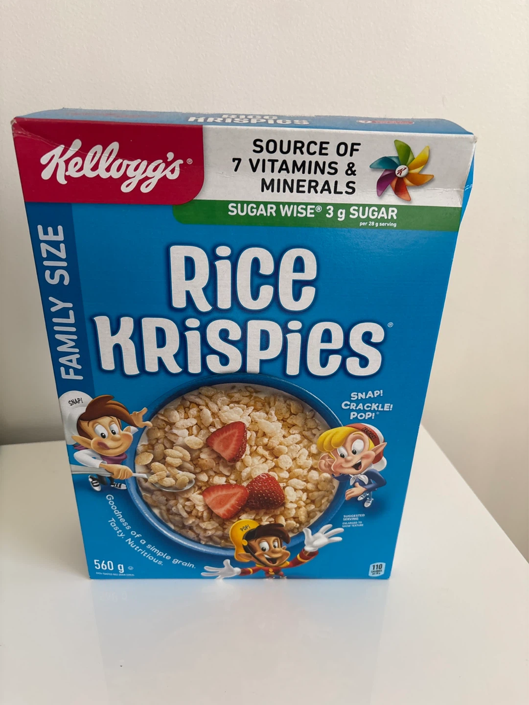 Kellogg's Rice Krispies Cereal Family Size 560g