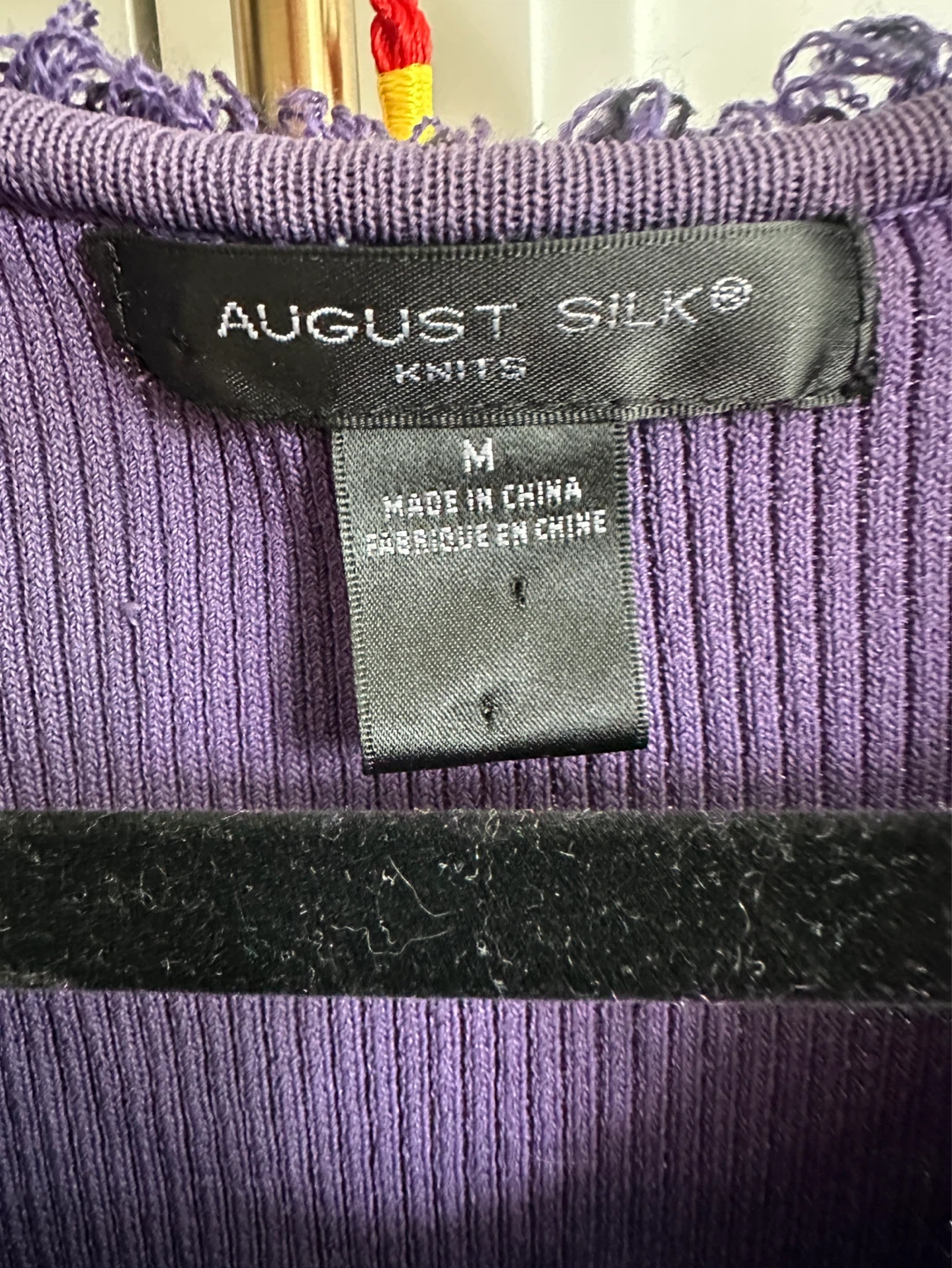 Vintage August Silk - Purple Cardigan - photo 3