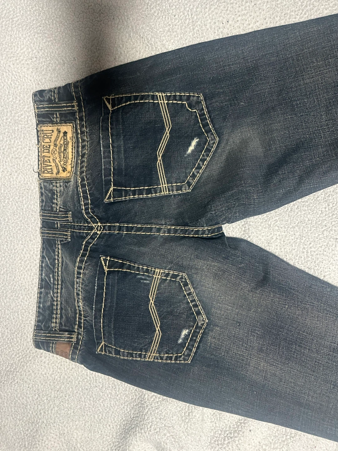 Rock Revival Jeans Size 36x34 Distressed Denim - photo 2