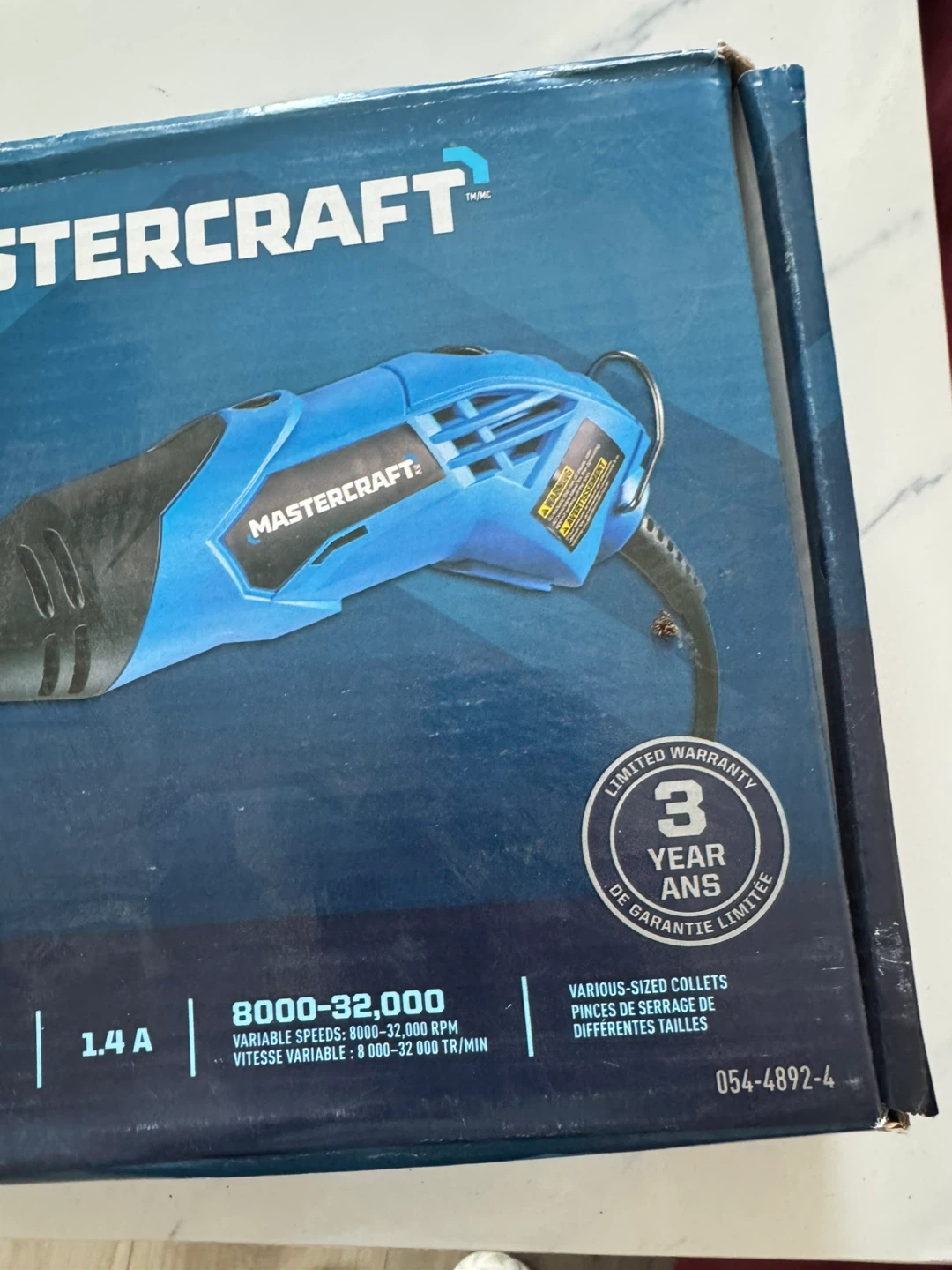 Mastercraft Corded Rotary Tool with 250 Accessories - photo 4