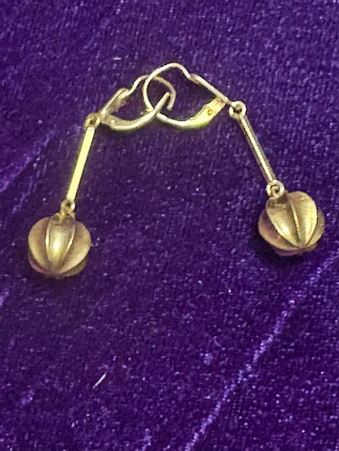 18K Gold Dangle Earrings - photo 3