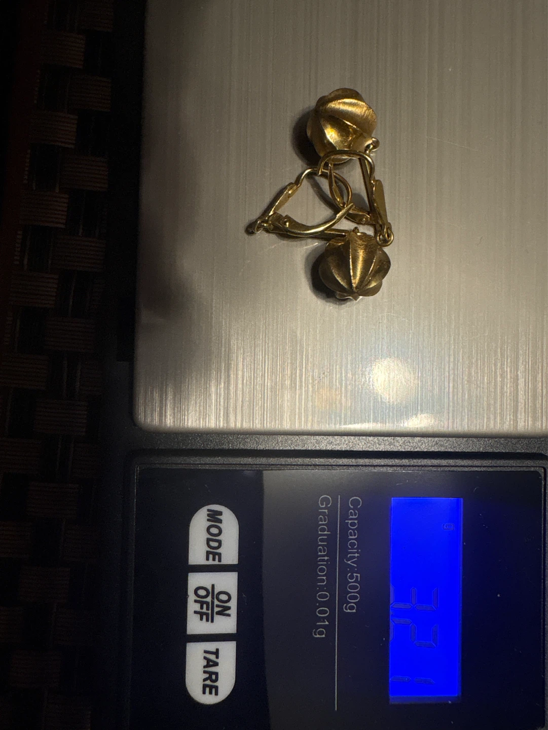 18K Gold Dangle Earrings - photo 5