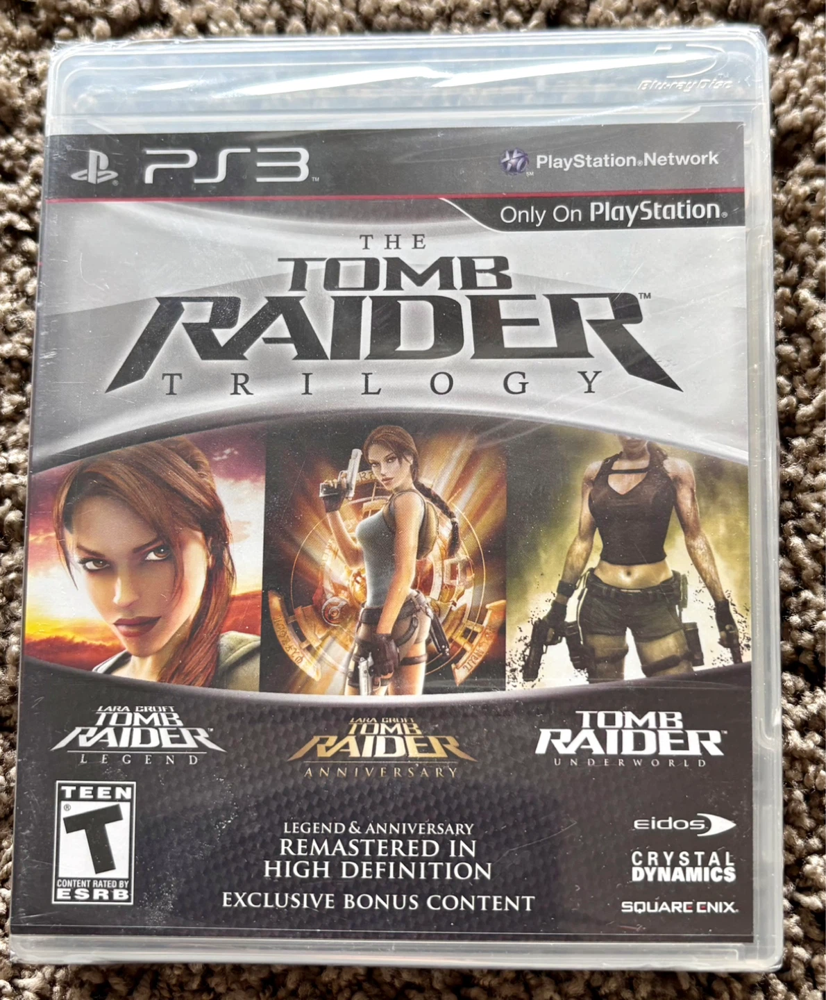 The Tomb Raider Trilogy - Sony PS3 Exclusive Brand New Sealed