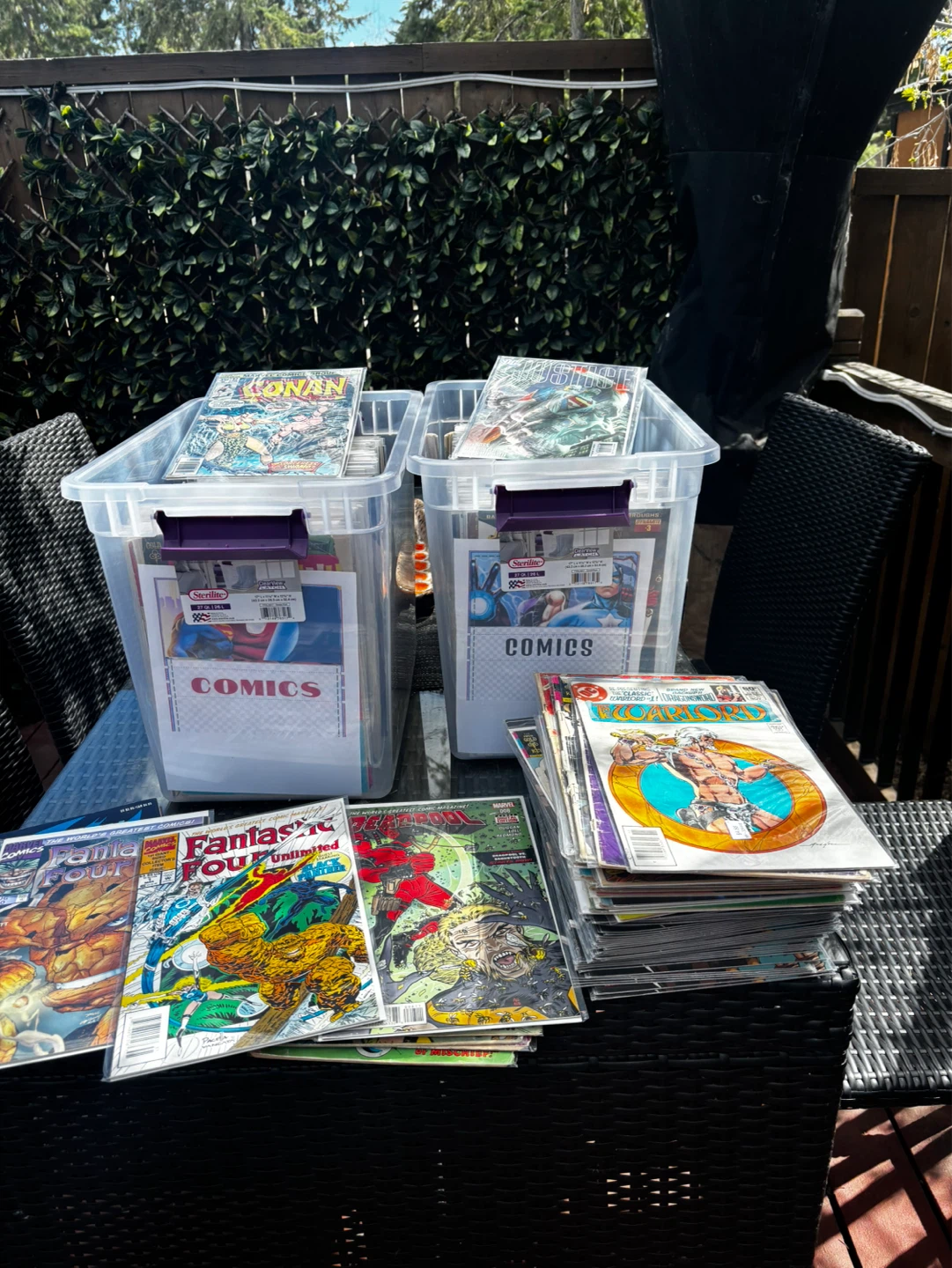 Collection of Comic Books