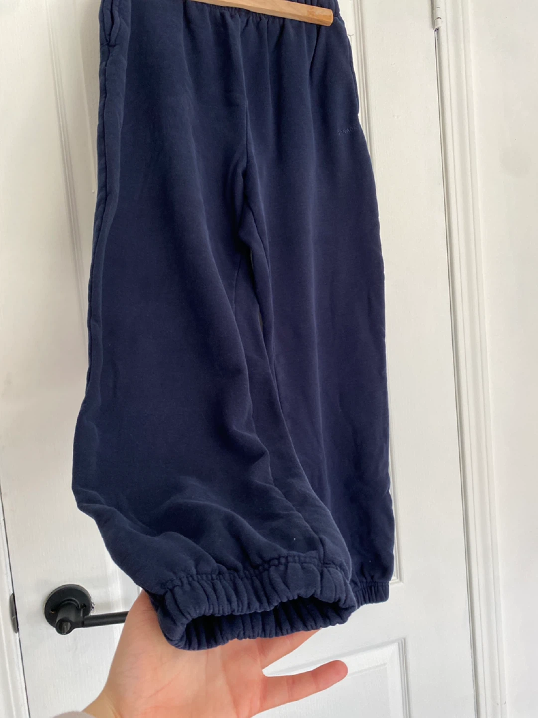 Garage Navy Blue Sweatpants Size Medium - photo 3