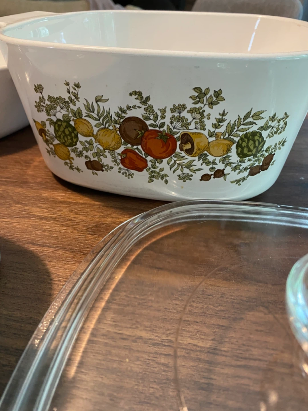 3 Vintage CorningWare Dishes With Lids “Spice Of Life” - photo 3