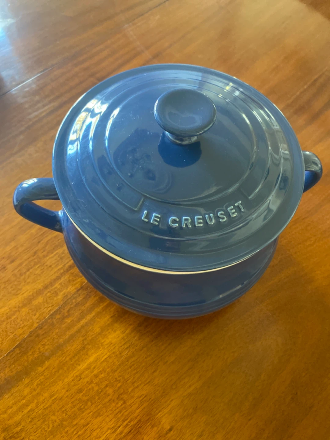 Le Creuset 4 Qt. Bean Pot with Lid - Blue