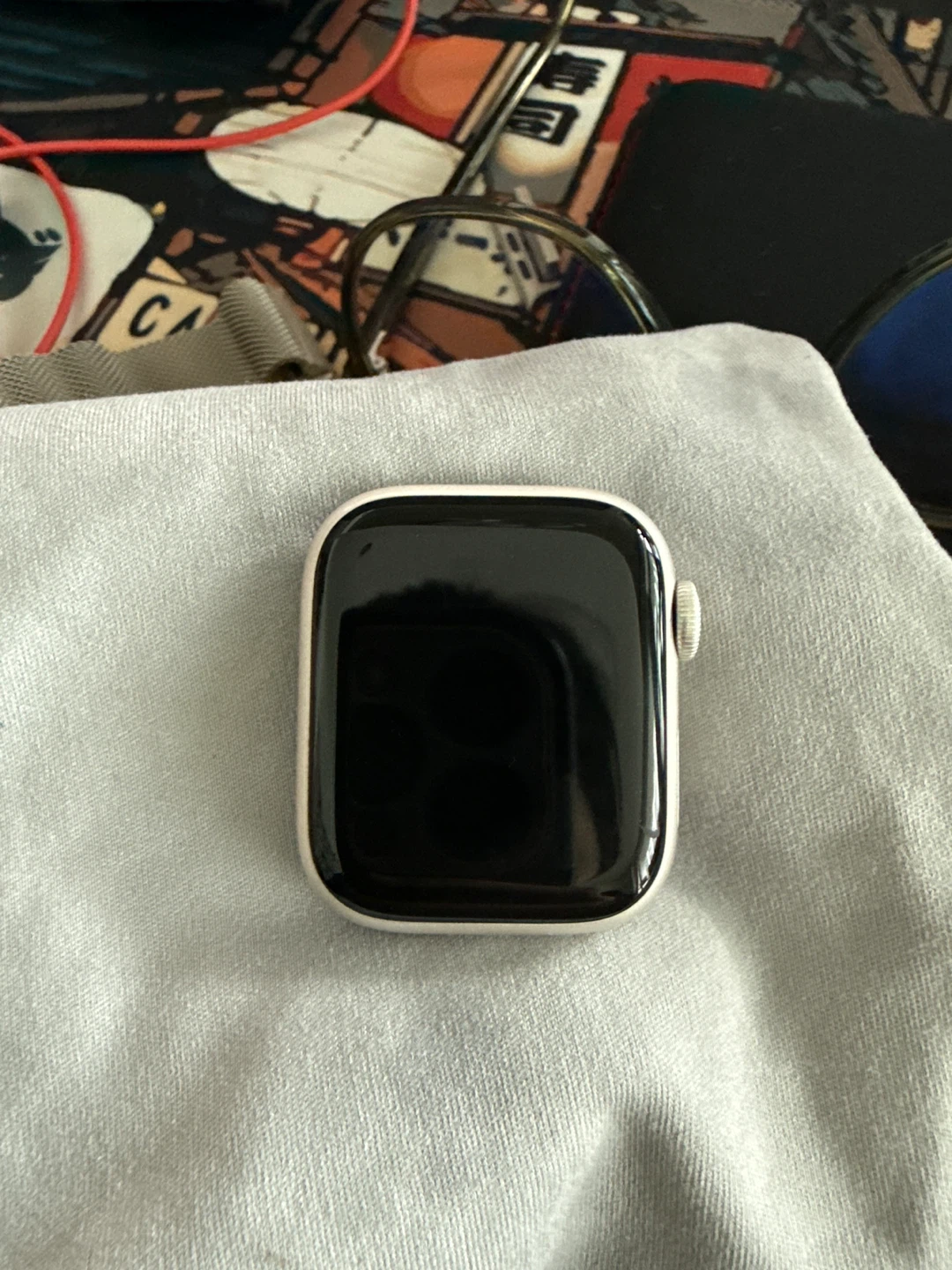 Apple Watch Series 8 GPS, 41mm, Starlight - photo 5
