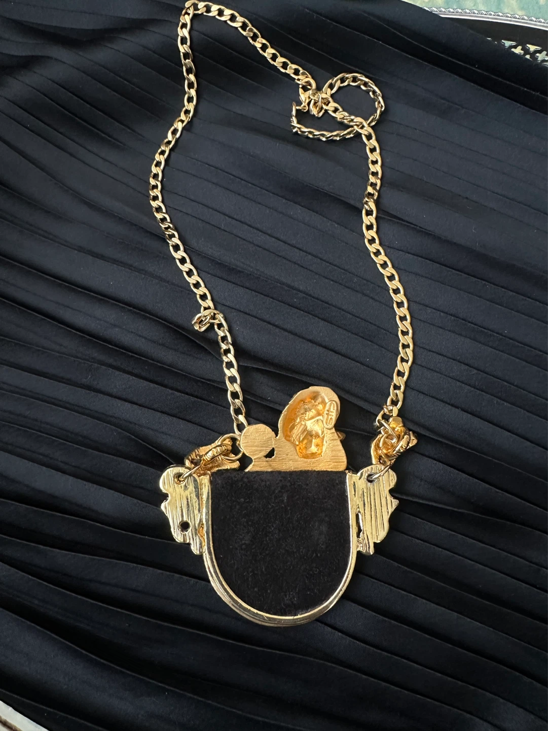 Chema Sotoca - Gold Tone Poodle necklace - photo 3