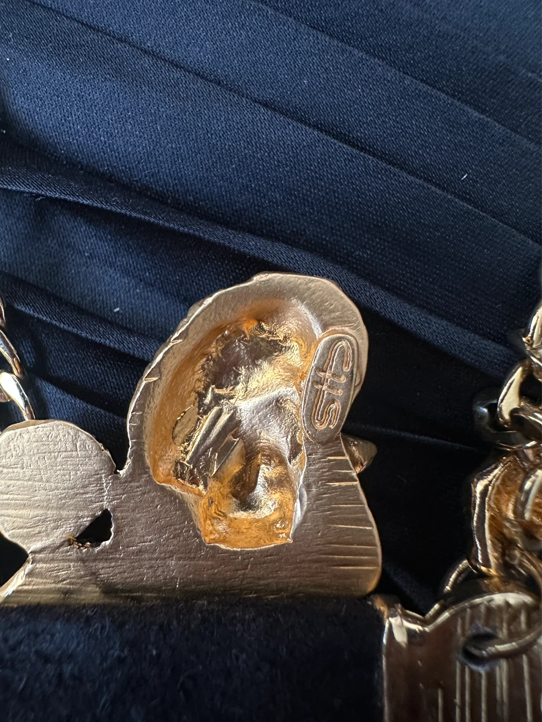Chema Sotoca - Gold Tone Poodle necklace - photo 4