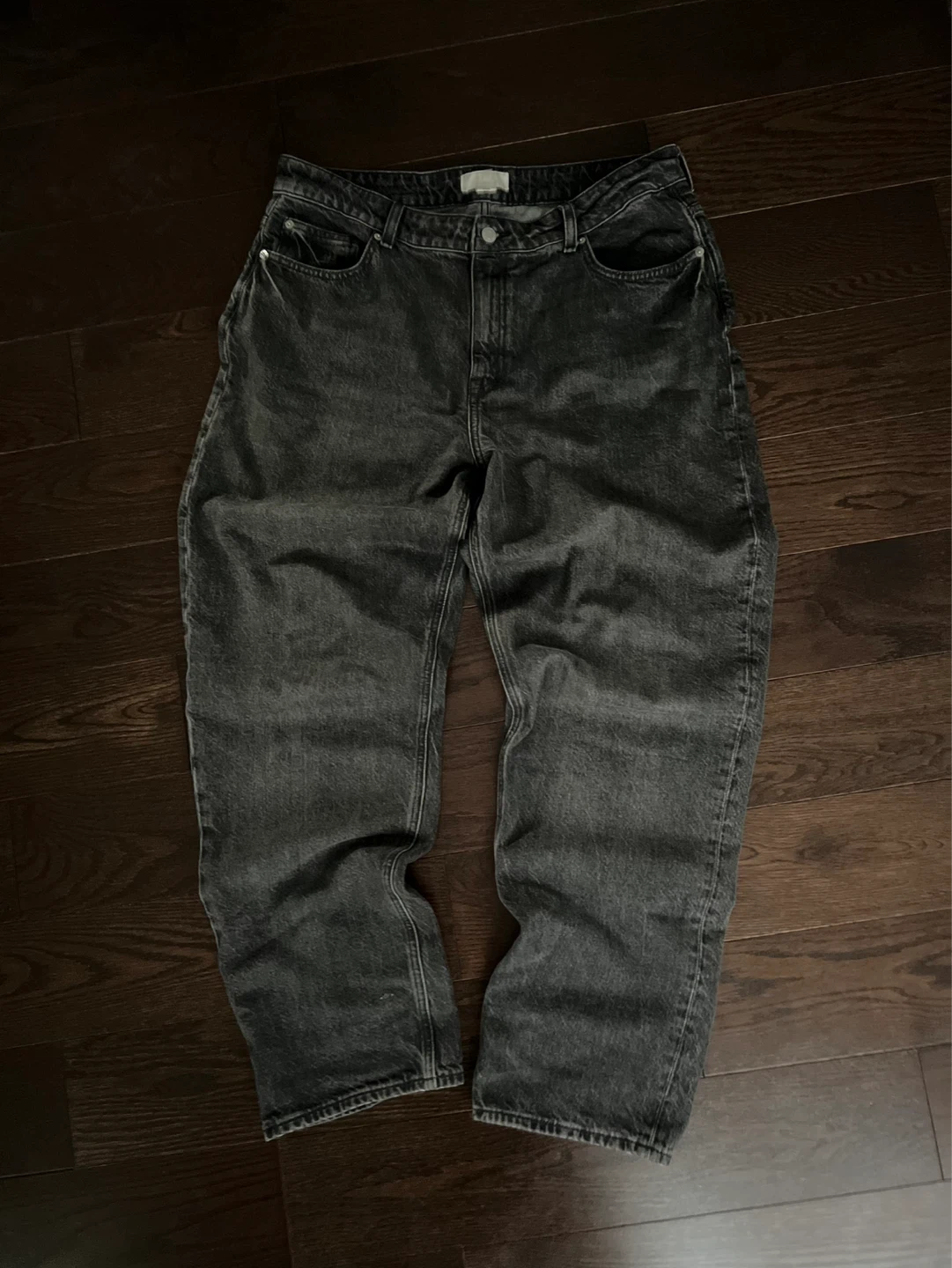 Black Baggy Vintage Y2K Denim