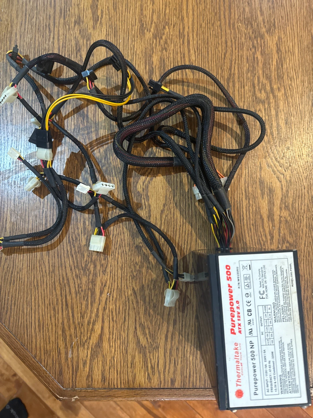 Thermaltake Purepower 500 NP ATX 12V 2.0 Power Supply