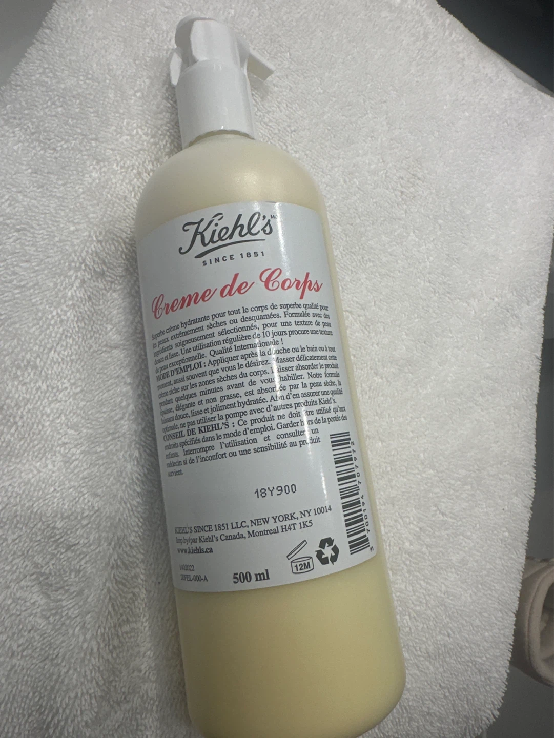 Kiehl's Creme de Corps Body Moisturizer 500ml - photo 4