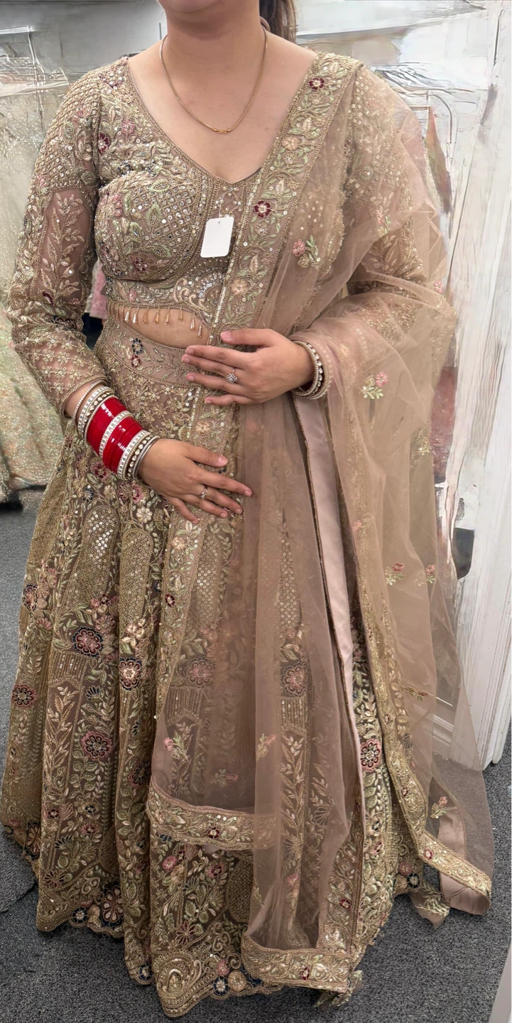 Embroidered Lehenga Choli with Dupatta