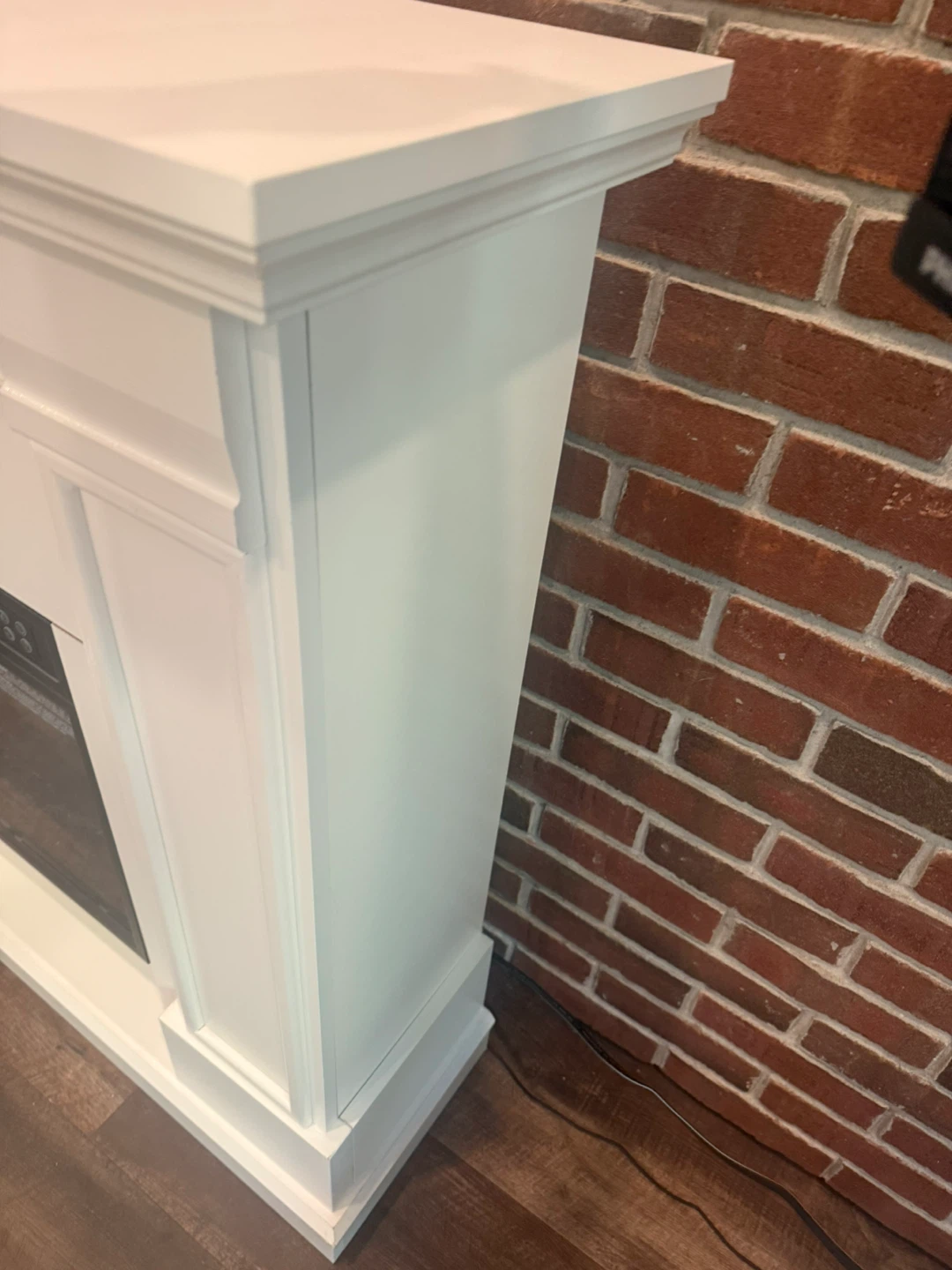 White Electrice Fireplace - photo 3