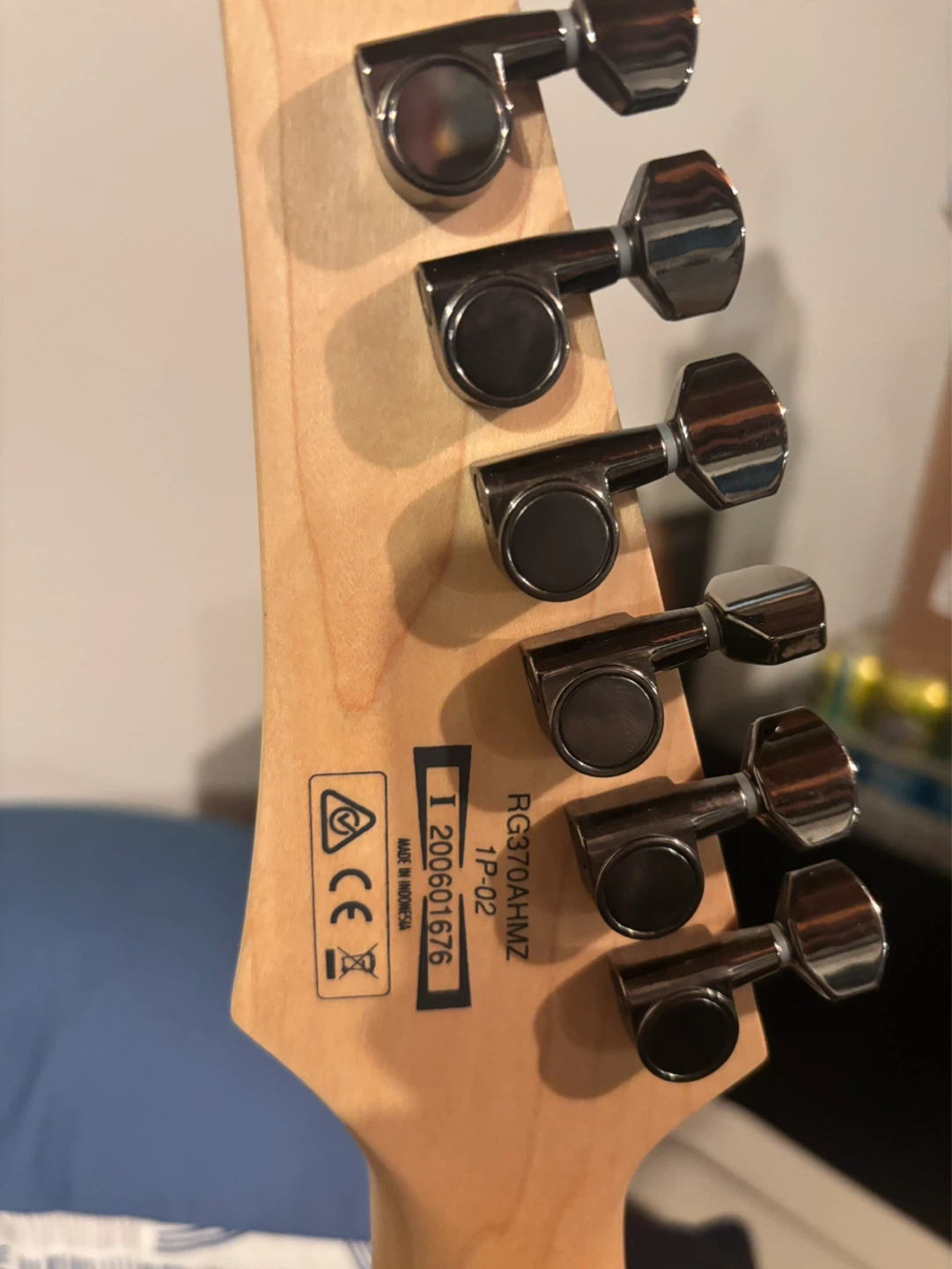 Ibanez RG370AMHZ Electric Guitar - photo 4