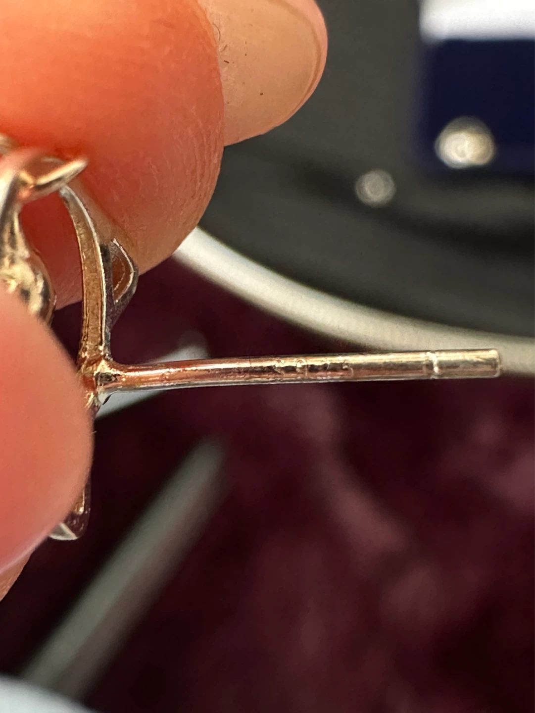925 silver Cat Ear Dangle Earrings - photo 4