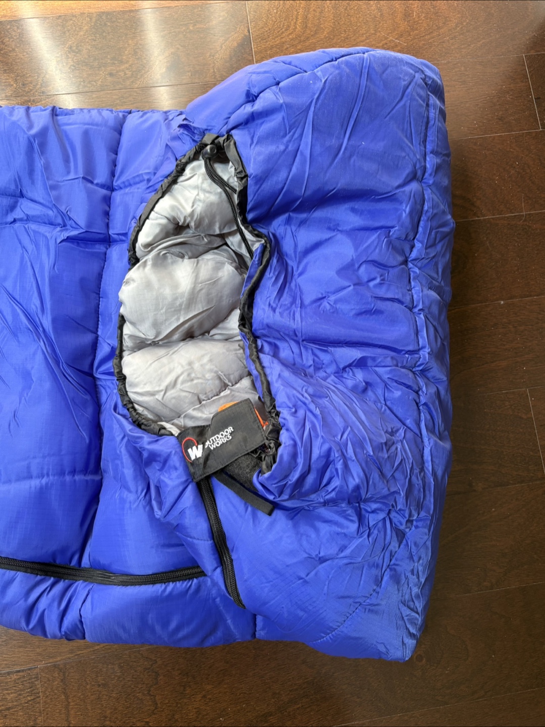 W Outdoor Works Mummy Style Sleeping Bag - Blue - photo 3