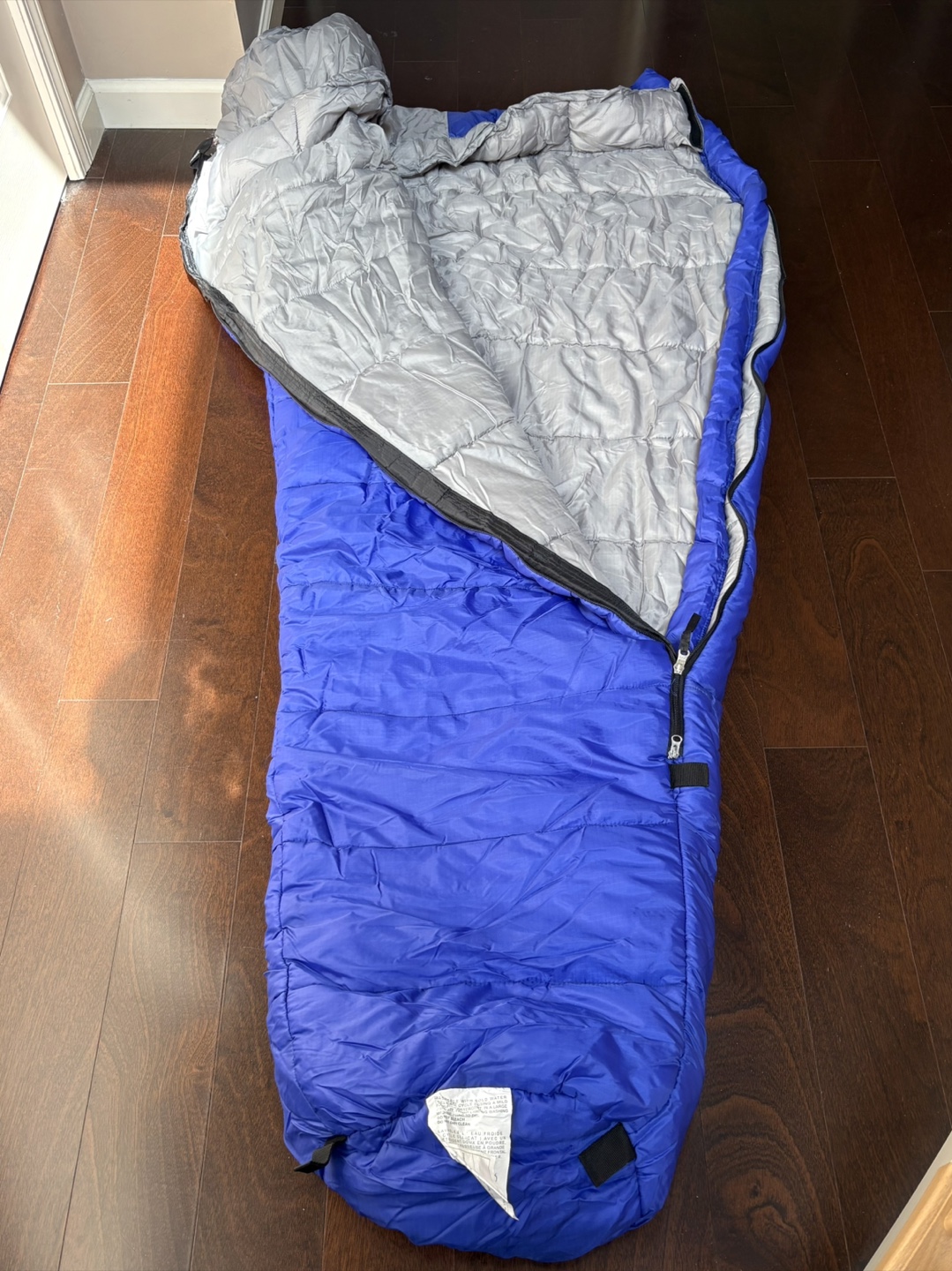 W Outdoor Works Mummy Style Sleeping Bag - Blue