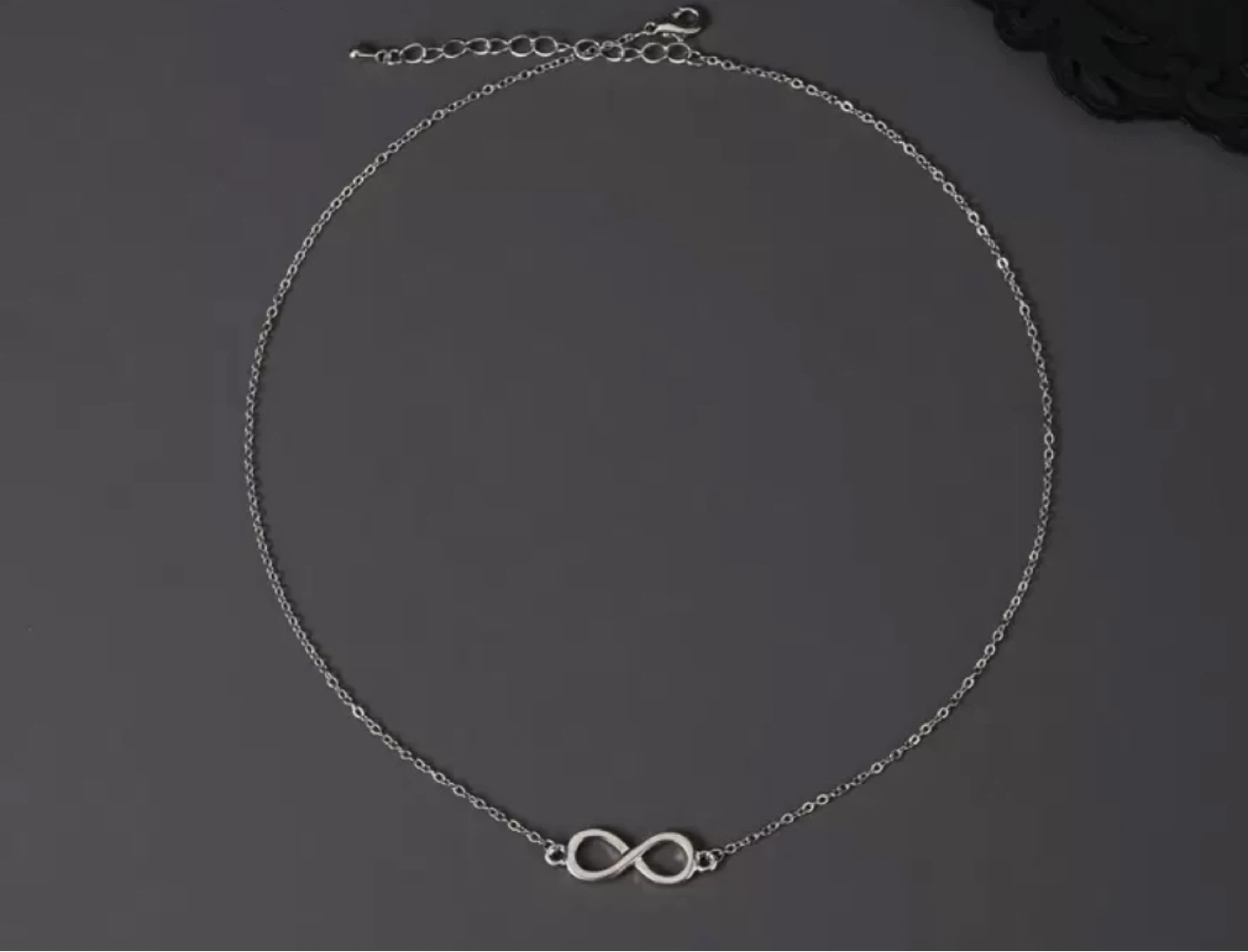 Silver Infinity Necklace - photo 2