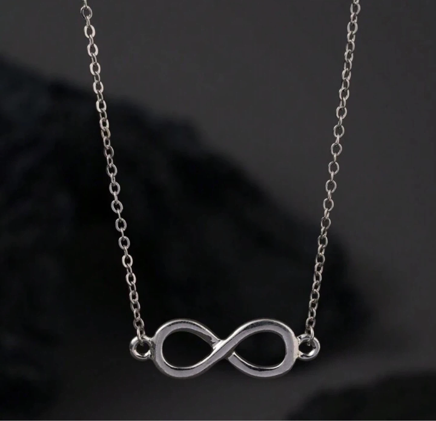 Silver Infinity Necklace
