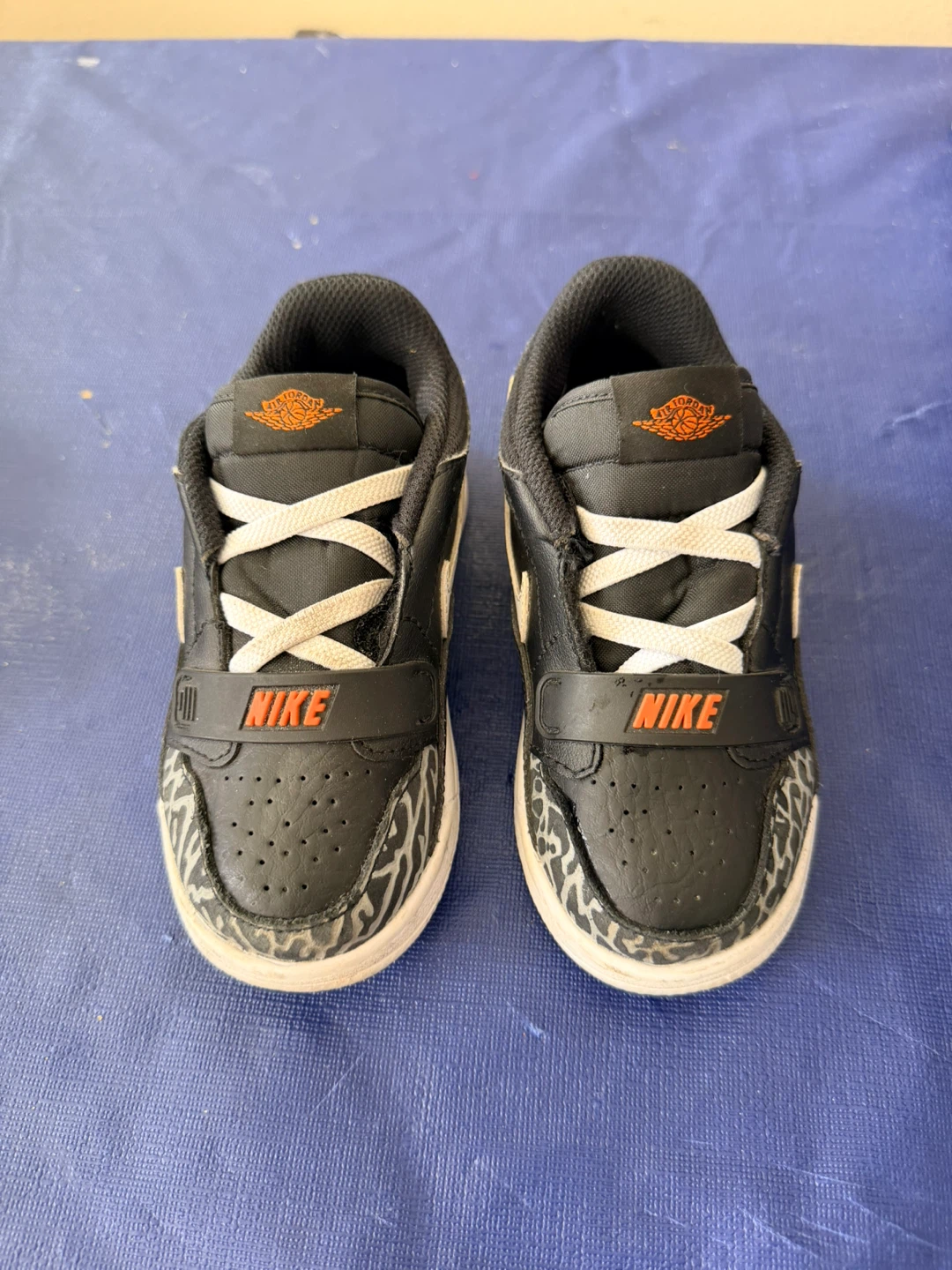 Nike Toddler "Air Jordan" Sneakers - Black and White - photo 3