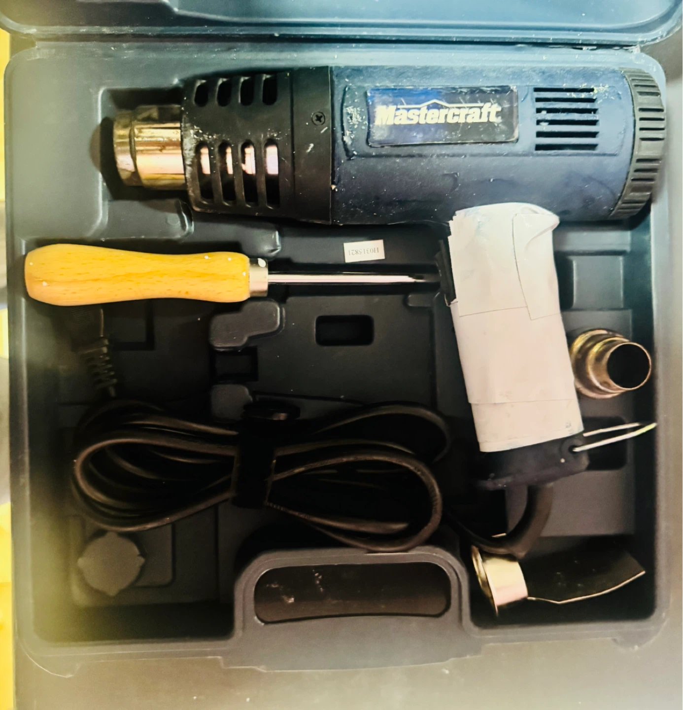 Pistolet à air chaud Mastercraft avec accessoires