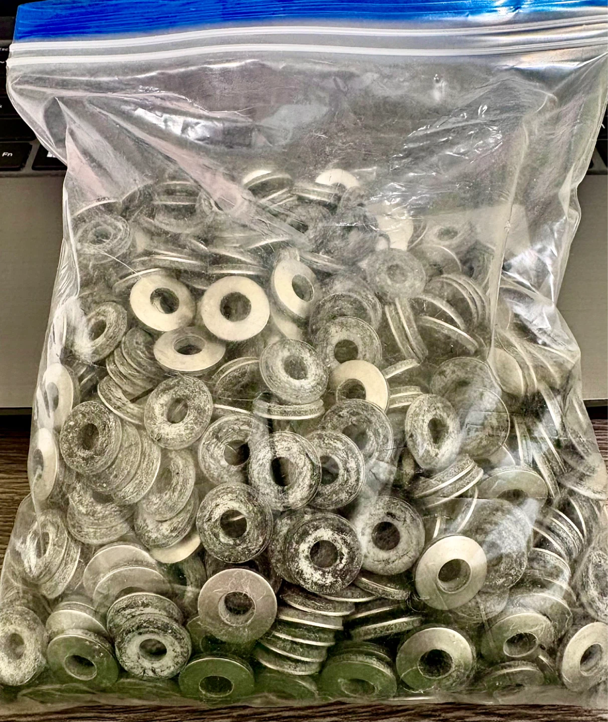 Bag of Metal Washers