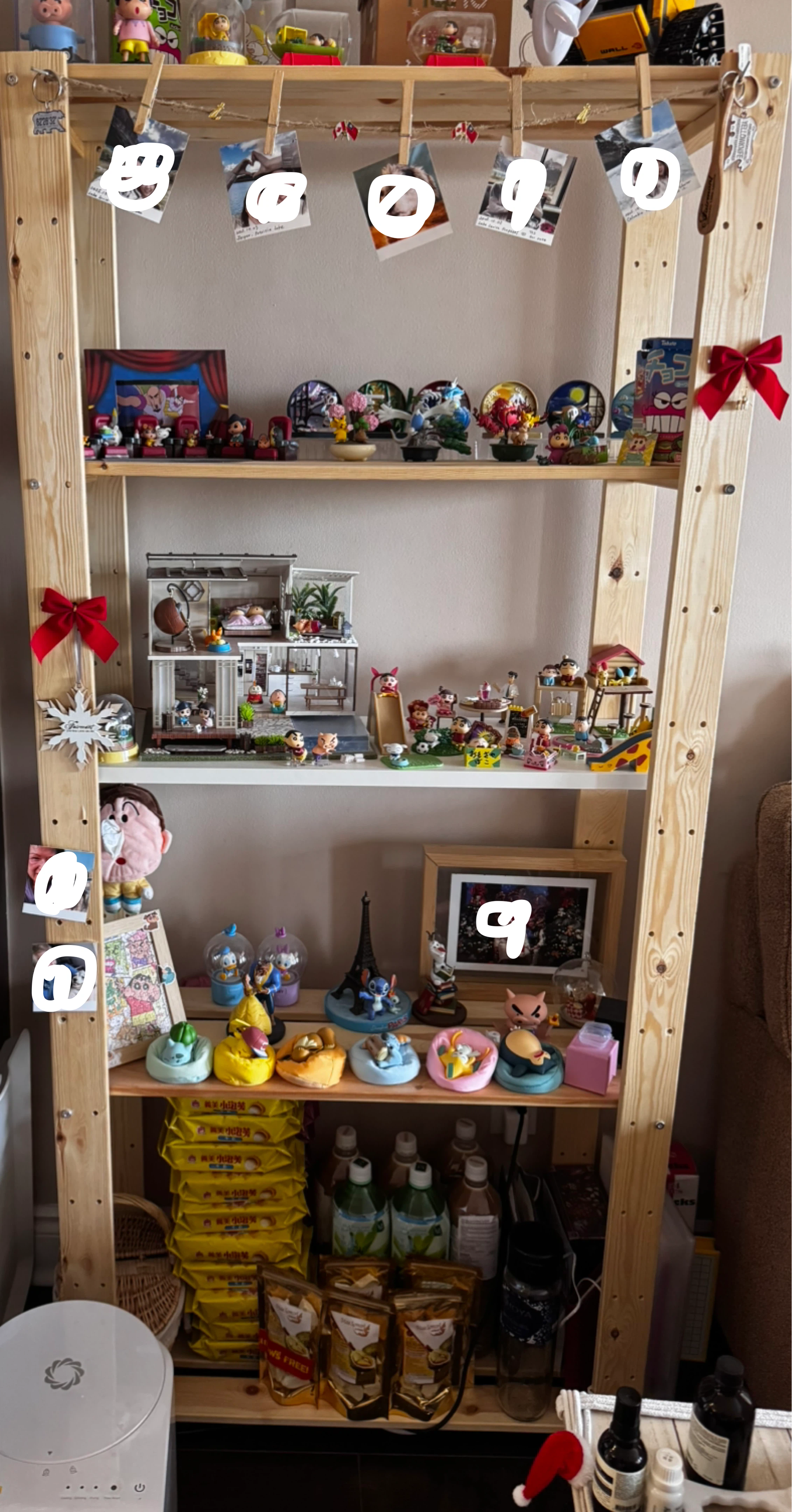 Ikea shelf unit-added one layer by myself - photo 2