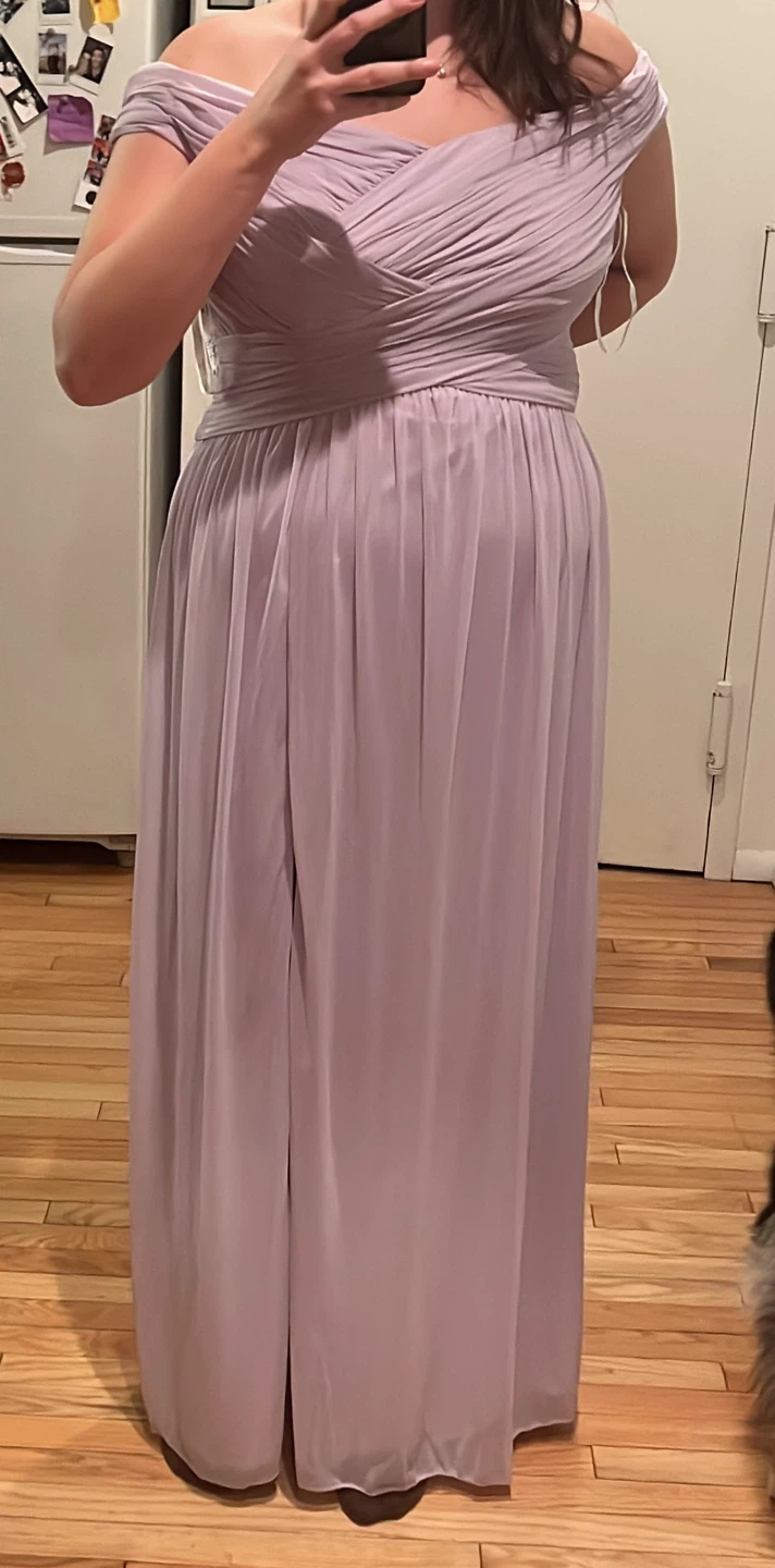 David’s Bridal - Bridesmaid Dress Iris colour