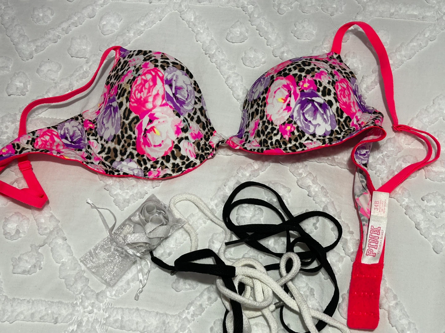 Victoria's Secret PINK Push-Up Bra 34B #freecycle