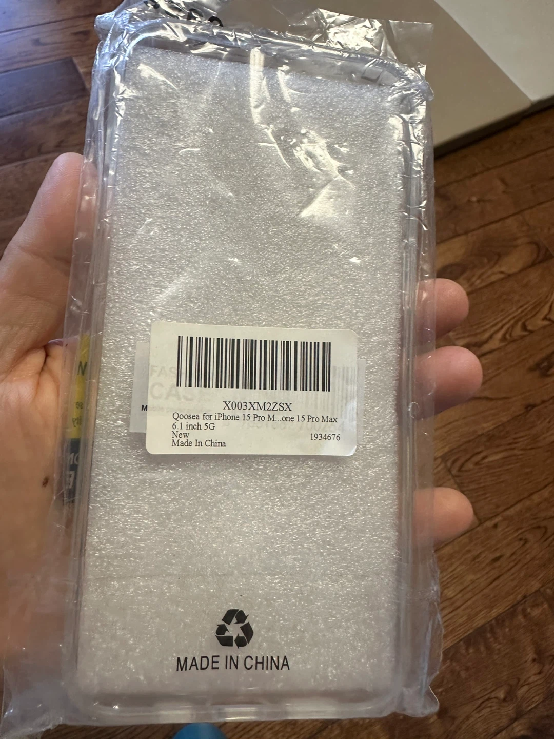 Qoosea Clear Case for iPhone 15 Pro Max 6.1 inch 5G - photo 2