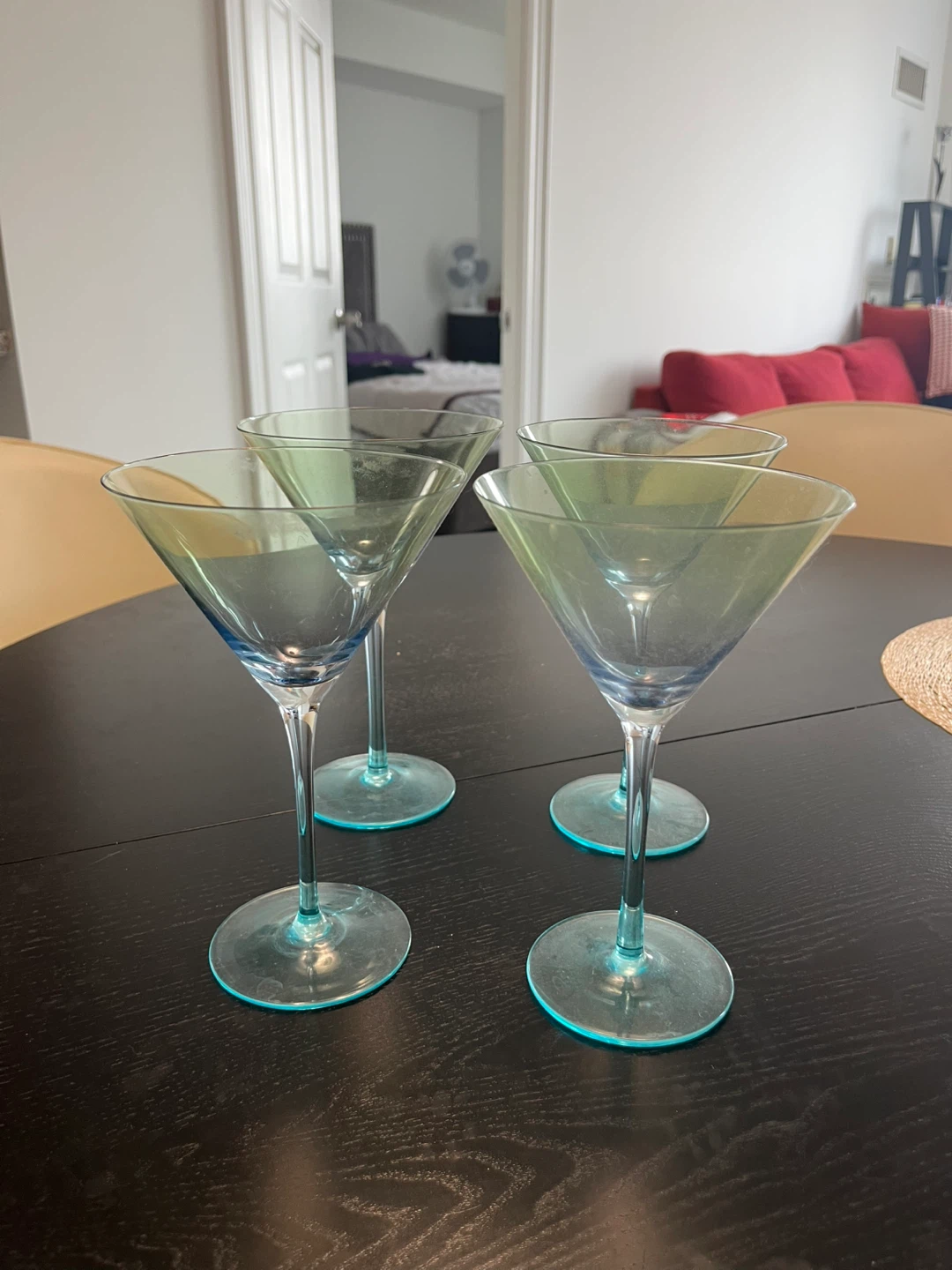 Set of 4 Martini Glasses - photo 2