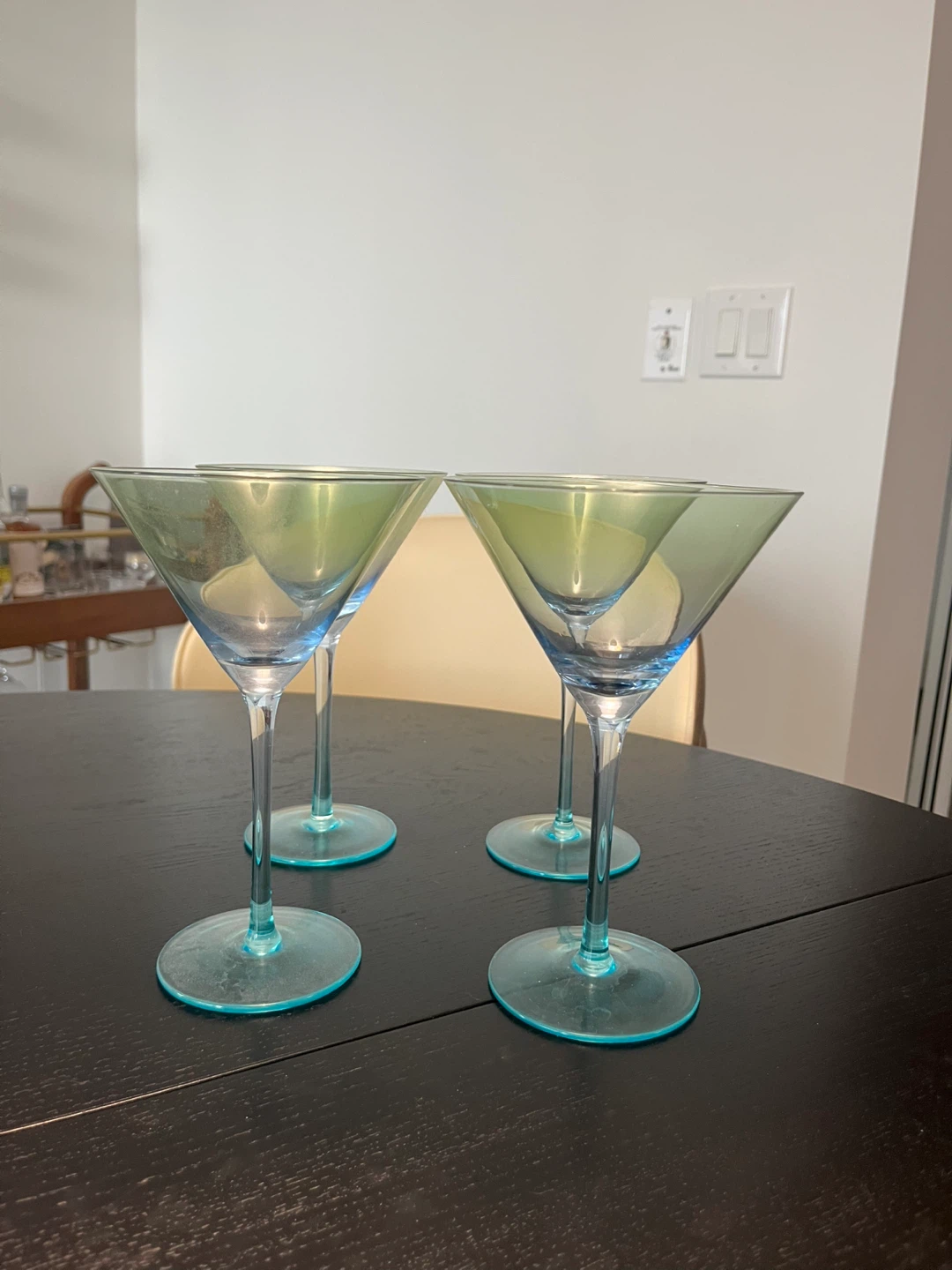 Set of 4 Martini Glasses - photo 3